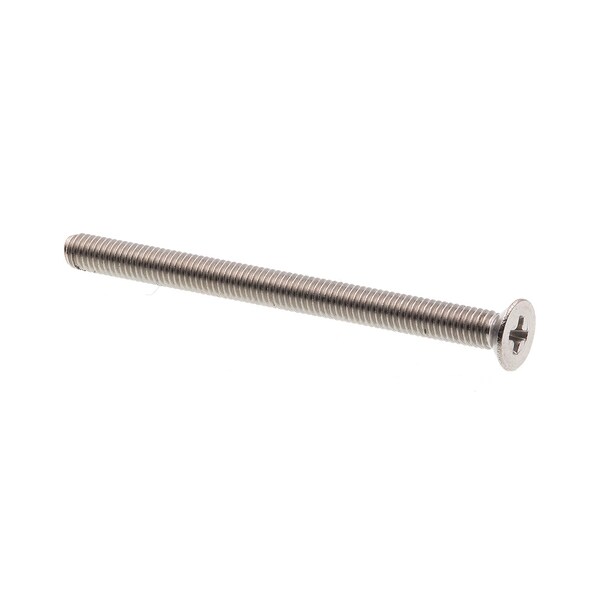 Prime-Line Machine Screw, Metric, Flat Head, Phillip Drive M3-0.5 X 40MM A2-70 Stainless Steel 10PK 9121050 - main